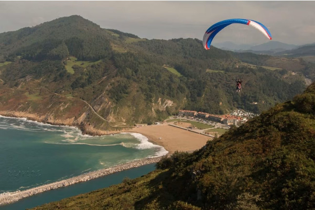 Vuelo en Parapente (San Sebastián)