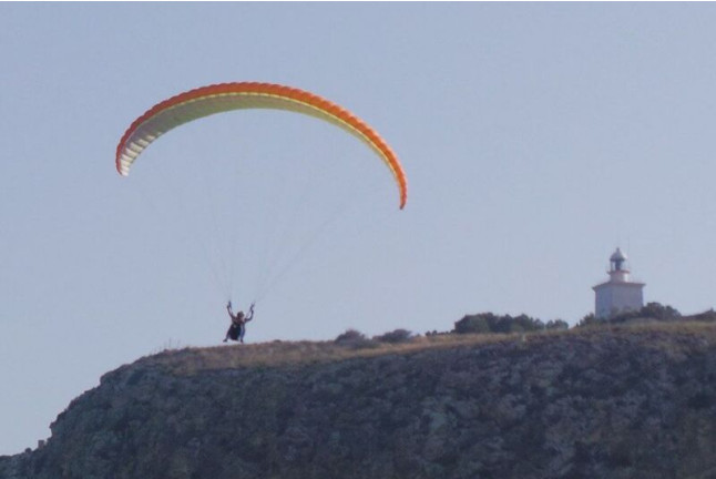 Vuelo en Parapente con Vídeo (Santa Pola, Alicante)
