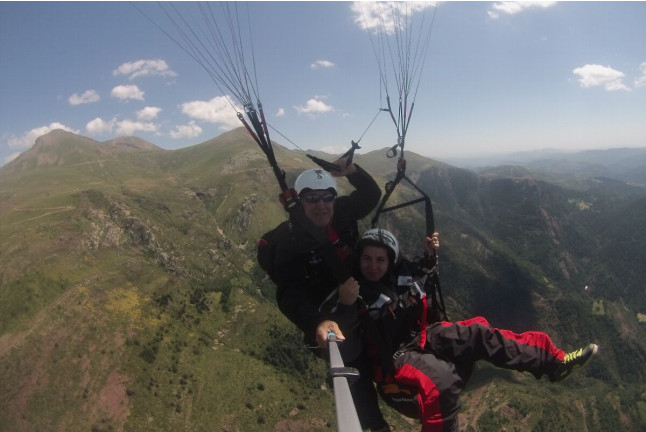 Vuelo en Parapente en Somosierra (Madrid / Segovia)