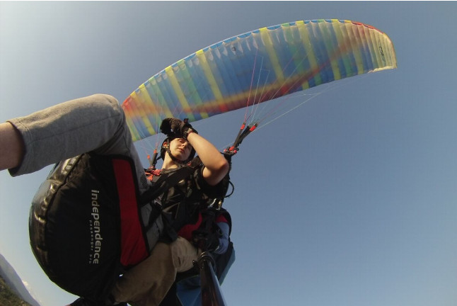 Vuelo en Parapente en Somosierra (Madrid / Segovia)