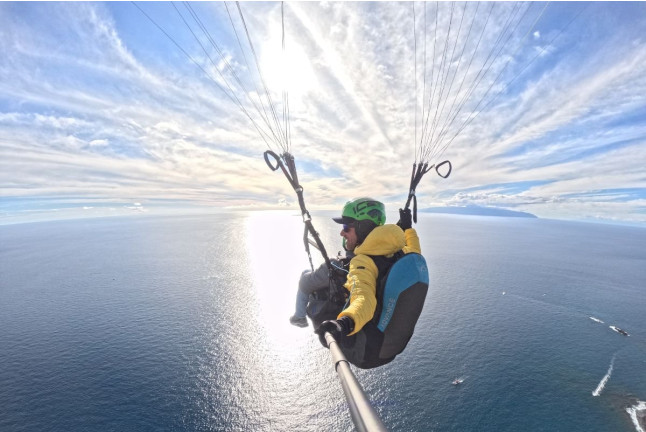 Vuelo de Iniciación al Parapente (Las Moraditas - Adeje, Tenerife)