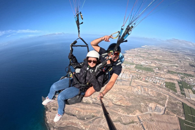 Vuelo de Iniciación al Parapente (Las Moraditas - Adeje, Tenerife)
