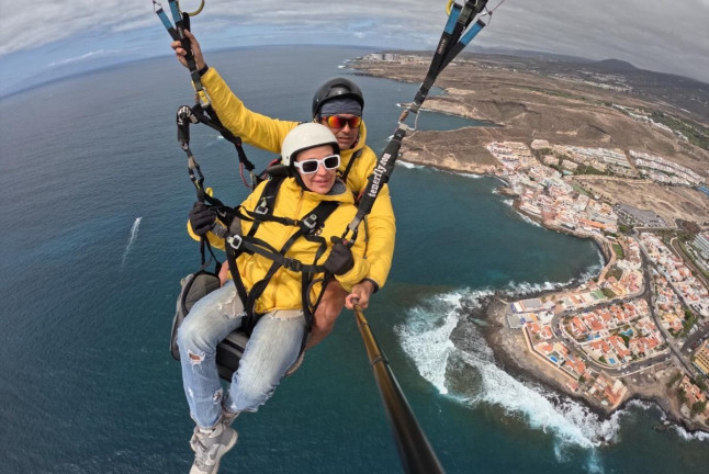 Vuelo de Iniciación al Parapente (Las Moraditas - Adeje, Tenerife)