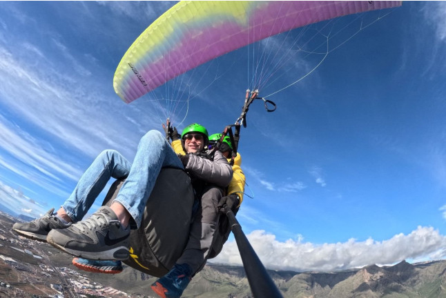 Vuelo de Iniciación al Parapente (Las Moraditas - Adeje, Tenerife)