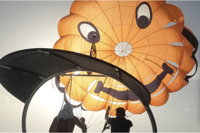 Parasailing (Badalona, Barcelona) 