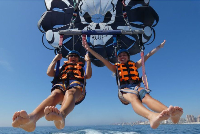 Parasailing para dos en Benalmádena (Málaga)