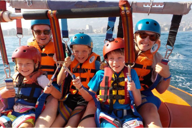Parasailing para dos en Benalmádena (Málaga)