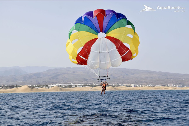 Parasailing en Playa de Taurito, Playa de Mogán y Playa del Inglés (Gran Canaria)
