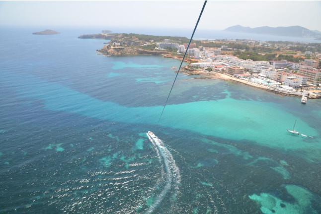 Parasailing con Fotos (Santa Eulalia del Río, Ibiza)