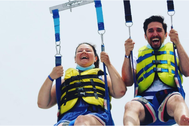 Parascending (Lanzarote)