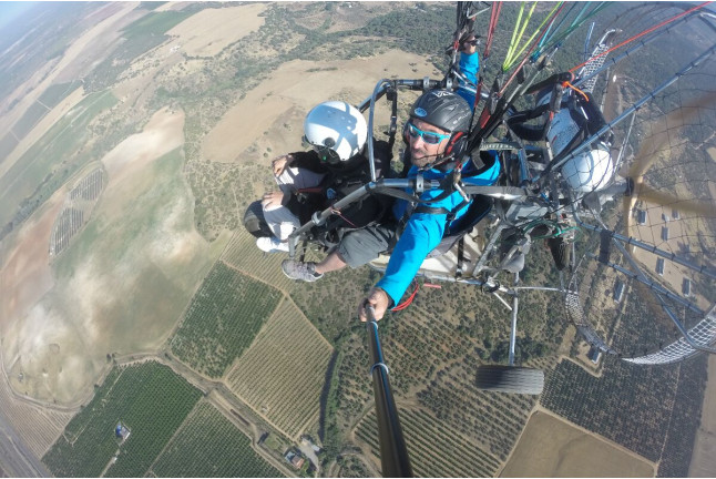 Vuelo en Paratrike con Fotos y Vídeo (Sevilla / Huelva)
