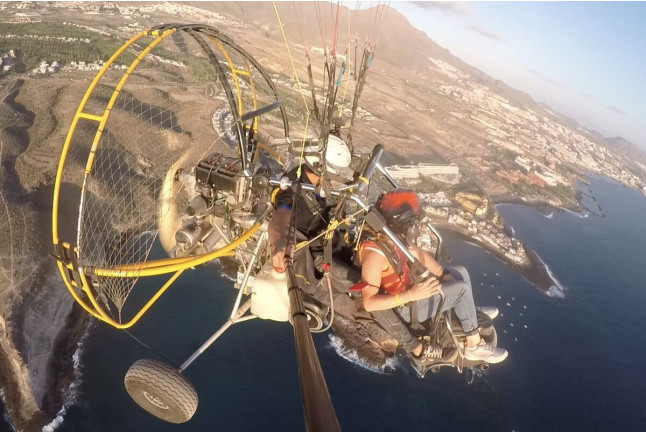 Vuelo en ParaTrike (Adeje, Santa Cruz de Tenerife)
