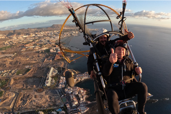 Vuelo en ParaTrike (Adeje, Santa Cruz de Tenerife)