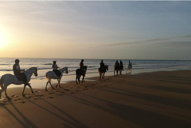 Ruta a Caballo por la Playa (Cádiz)