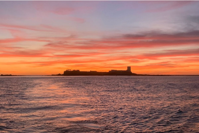 Paseo en Barco Privado para dos para ver la Puesta de Sol en la Bahía de Cádiz (Cádiz)