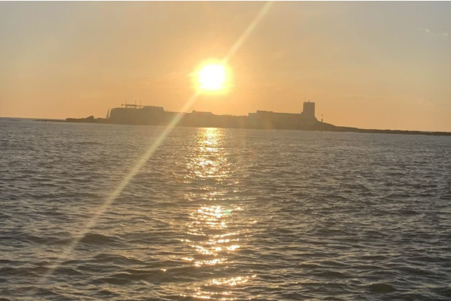 Paseo en Barco Privado para dos para ver la Puesta de Sol en la Bahía de Cádiz (Cádiz)