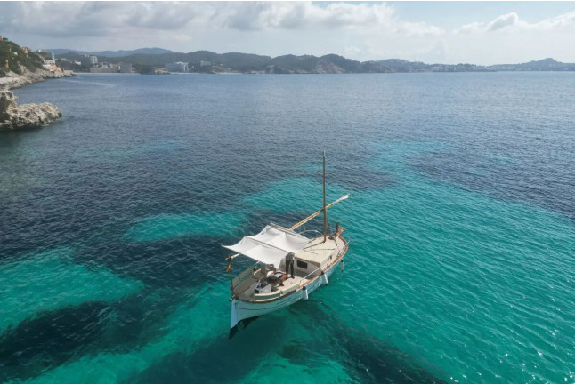 Paseo en Llaüt con Snorkel y Paddle Surf para dos (Santa Ponça, Mallorca)