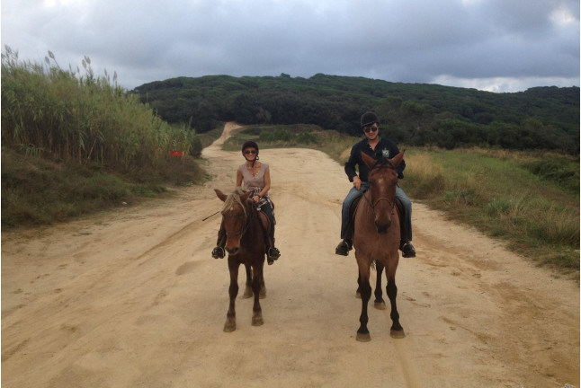 Paseo a Caballo para dos por el Montseny (Barcelona)