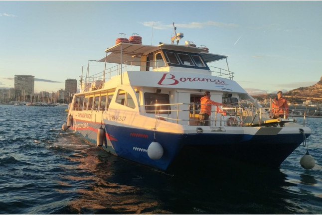 Puesta de Sol en Catamarán (Gandía, Valencia)