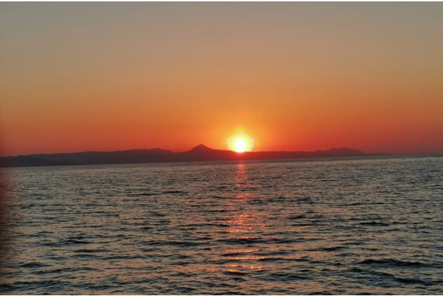 Puesta de Sol en Catamarán (Gandía, Valencia)