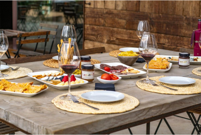 Paseo Guiado con Cata de Vinos y Comida para dos en Clos de Basella (Siurana, Girona)