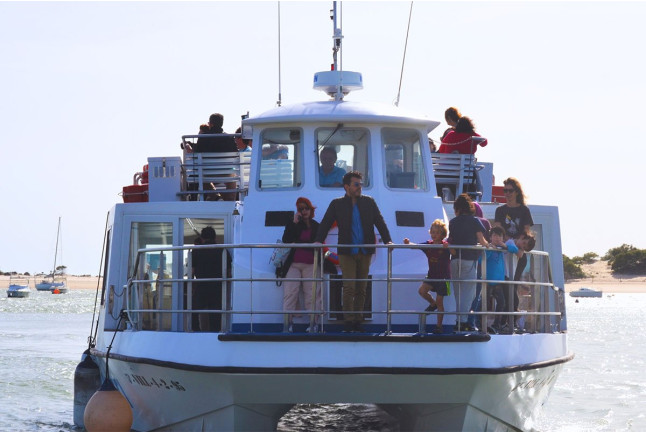 Paseo en Barco para dos por el Parque Natural Bahía de Cádiz (Chiclana de la Frontera, Cádiz)