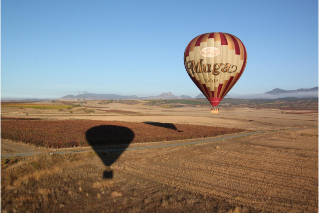 Paseo en Globo con Almuerzo y Cava Riojano (La Rioja)