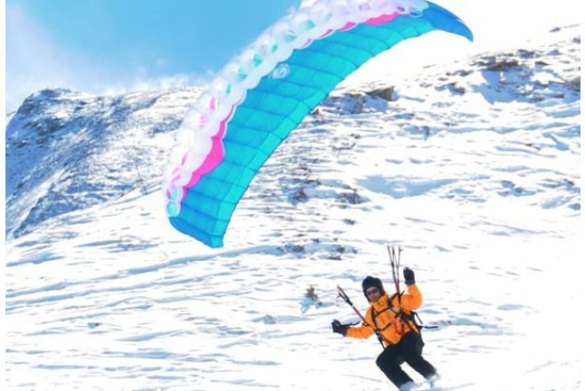 Speedtandem: Parapente en la Nieve (Huesca)