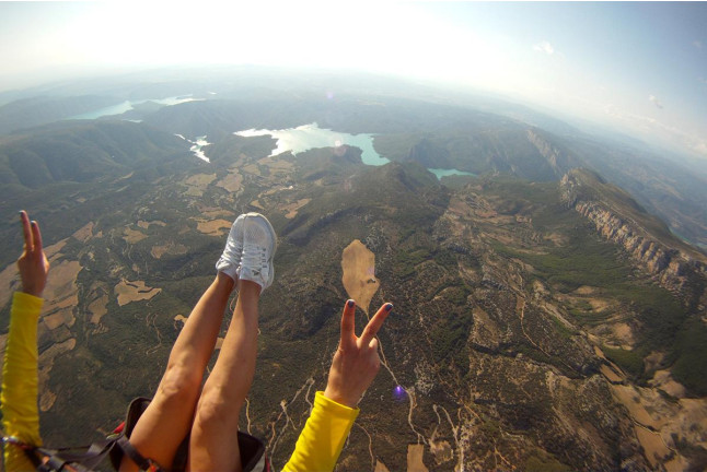 Pilotar un Parapente (Áger, Lleida)