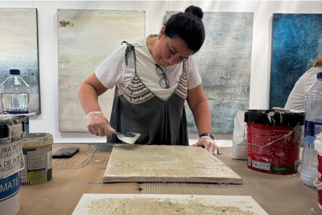 Taller de Pintura Creativa en Pareja (Llabià, Girona)
