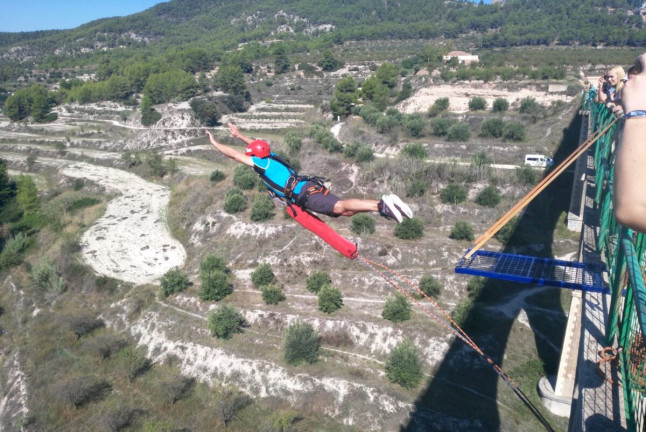 Puenting con Fotos o Vídeo (Alcoy, Alicante)