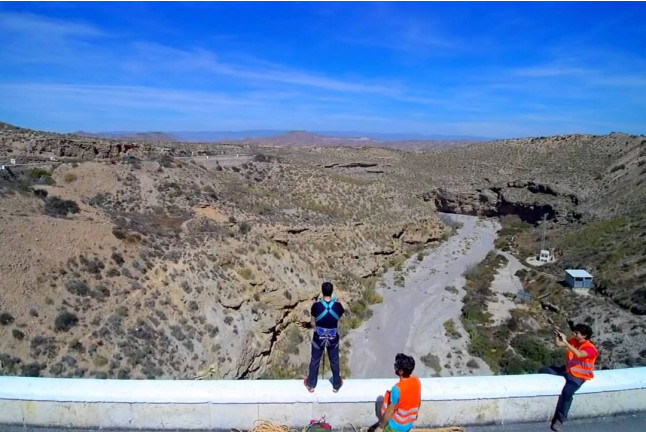 Puenting con Fotos (Almería)