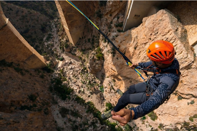 Puenting con Vídeo: Salto de 50 metros (El Mascarat, Alicante)