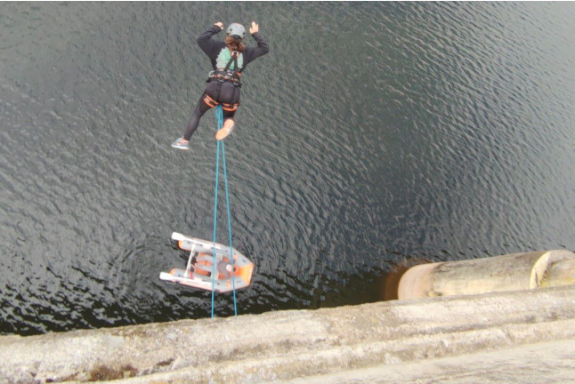 Puenting con Vídeo en Ciudad Rodrigo (Salamanca)