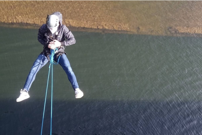 Puenting con Vídeo en Ciudad Rodrigo (Salamanca)