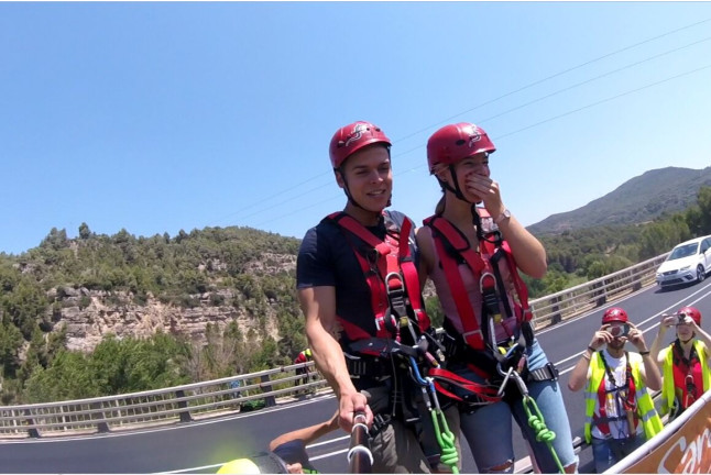 Salto Puenting en Tándem (Monistrol de Montserrat, Barcelona)