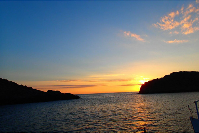 Puesta de Sol Romántica en Velero para dos (La Manga del Mar Menor, Murcia)