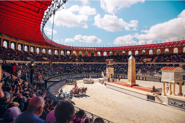 Entrada a Puy du Fou Francia (Les Epesses, Francia)