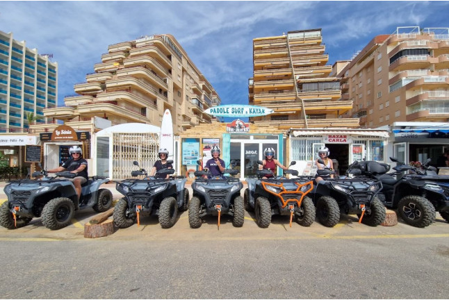 Ruta Guiada en Quad Biplaza (Oropesa del Mar, Castellón)