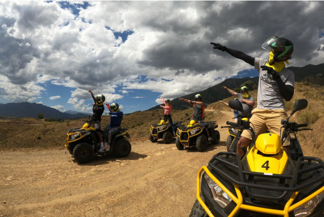 Tour en Quad Biplaza por la Sierra de Mijas (Málaga)