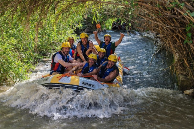 Rafting en los Arrozales de Calasparra (Murcia)