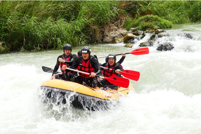 Rafting por el Río Genil con Fotos - Tramo Familiar (Córdoba)