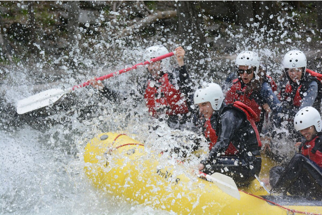 Rafting de Llavorsí a Sort (Lleida)