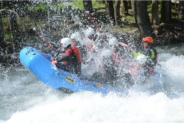 Rafting de Llavorsí a Sort (Lleida)