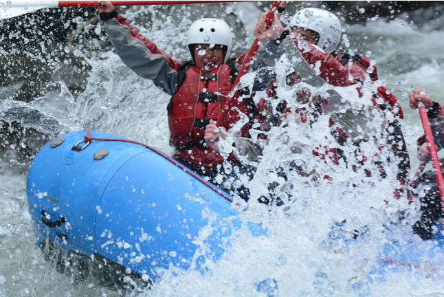 Rafting de Llavorsí a Sort (Lleida)