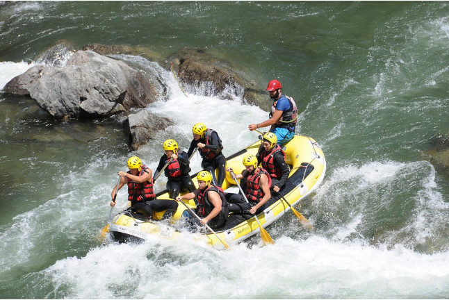 Rafting desde Llavorsí hasta Sort (Lleida)