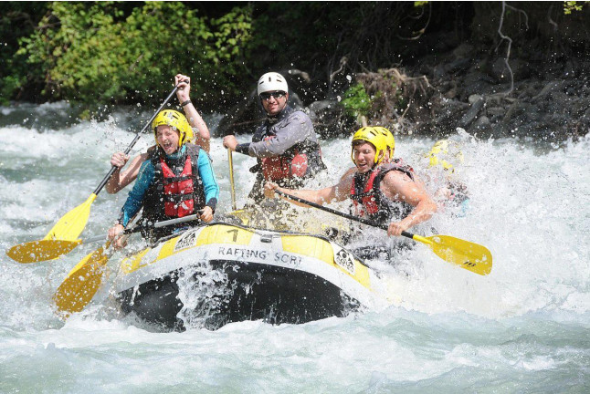 Rafting desde Llavorsí hasta Sort (Lleida)