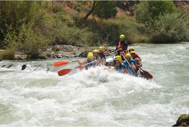 Rafting en el Río Genil (Málaga)