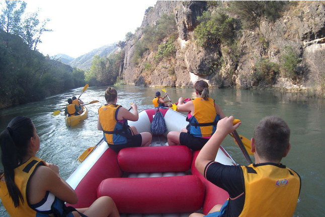 Doble Experiencia: Rafting Turístico por el Cañón de Almadenes con Visita a Abrigos del Pozo y Cueva del Puerto y Fotos (Calasparra, Murcia)