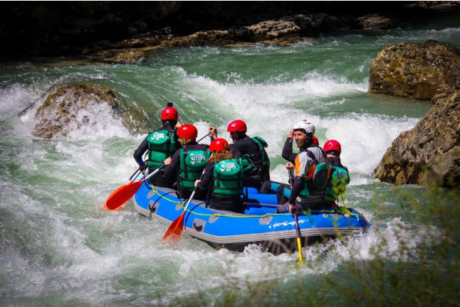 Rafting en el Rio Ésera para dos (Campo, Huesca)